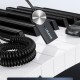 USAMS Bluetooth car audio receiver US-SJ464, μεταλλικό, γκρι