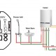 Θερμοστάτης αερίου BHT-002-GC, χωνευτός, λευκός
