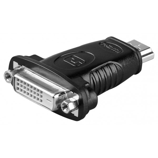 GOOBAY αντάπτορας HDMI σε DVI-D Dual-Link 68098, μαύρος - GOOBAY