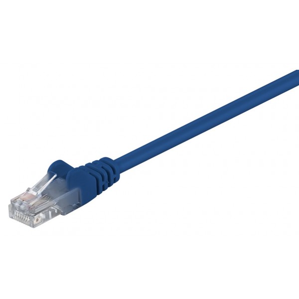 GΟOBAY καλώδιο δικτύου 68375, CAT 5e U/UTP, CCA, PVC, 5m, μπλε - GOOBAY