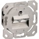 GOOBAY επιτοίχια πρίζα CAT 6a 68572, 2x RJ45, 80x80mm, λευκή
