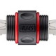 GOOBAY αδιάβροχος σύνδεσμος RJ45 Cat 6 79566, IP68, μαύρο