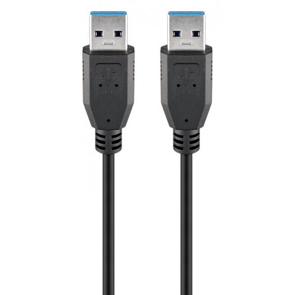 GOOBAY καλώδιο USB 3.0 95716, 5 Gbps, 0.5m, μαύρο - GOOBAY
