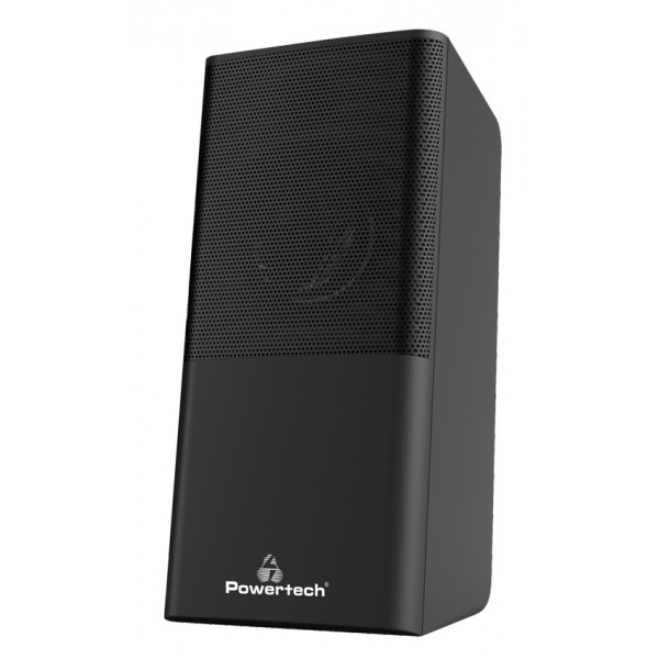POWERTECH ηχεία Premium sound PT-846, 16W, USB/SD/FM/BT, remote, μαύρα - Ηχεία για PC