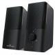 POWERTECH ηχεία Premium sound PT-847, 2x 3W, 3.5mm, μαύρα