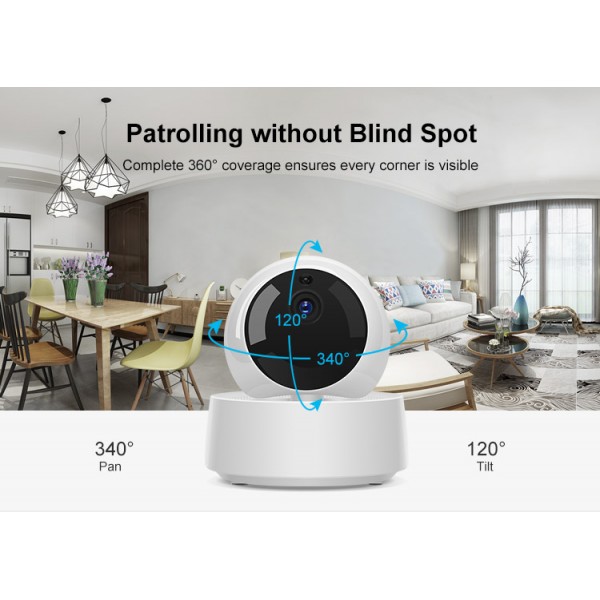 SONOFF smart IP κάμερα GK-200MP2-B, Wi-Fi, 1080p, H.264 - SONOFF