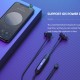 CELEBRAT earphones A20 με μαγνήτη, Bluetooth, 10mm, 70mAh, μαύρα