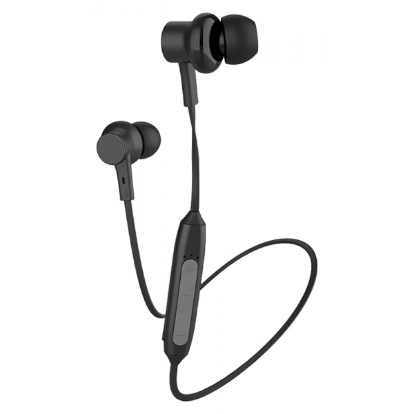 CELEBRAT earphones A20 με μαγνήτη, Bluetooth, 10mm, 70mAh, μαύρα - CELEBRAT