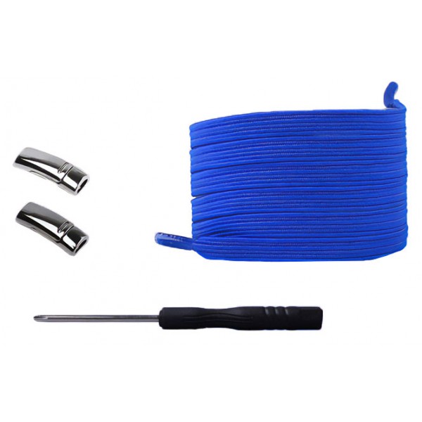 Σετ ελαστικά κορδόνια TOOL-0064 με μαγνητικά κλικ, 1m, μπλε - UNBRANDED