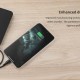 ROCKROSE καλώδιο USB σε Micro USB Beta AM Mini, 2.4A, 30cm, μαύρο