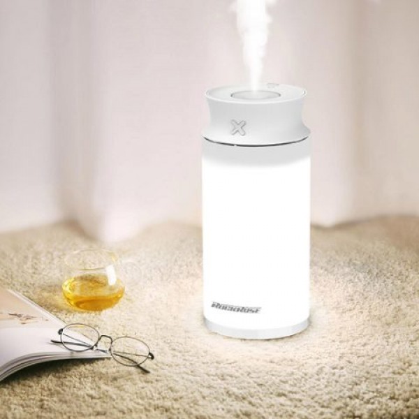 ROCKROSE υγραντήρας RRCT06, 400ml, φωτιζόμενος, λευκός - Οικιακές Συσκευές