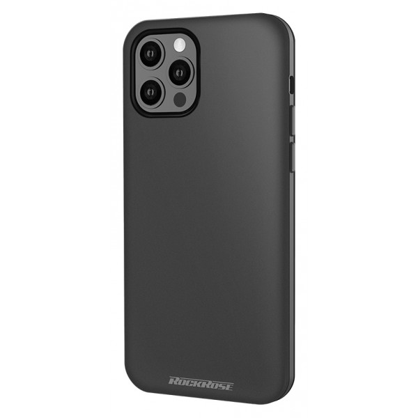 ROCKROSE θήκη Pebble για iPhone 12 mini, μαύρη - ROCKROSE