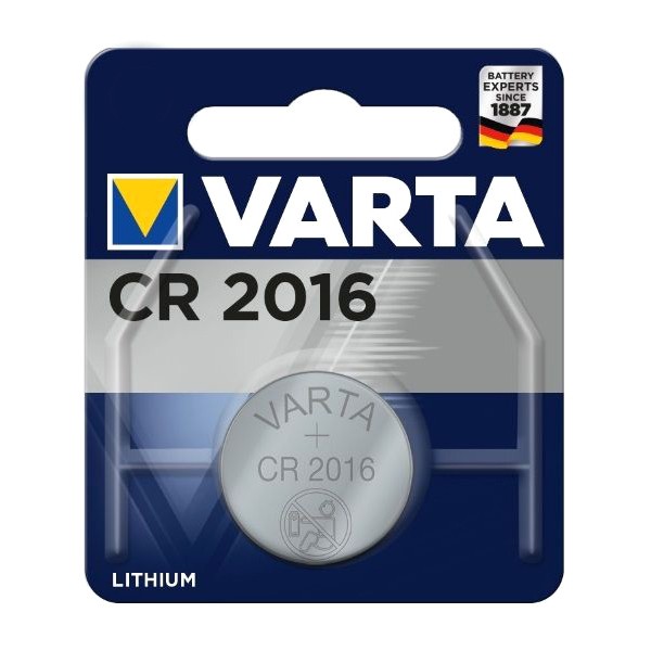 VARTA μπαταρία λιθίου CR2016, 3V, 1τμχ - Μπαταρίες Λιθίου