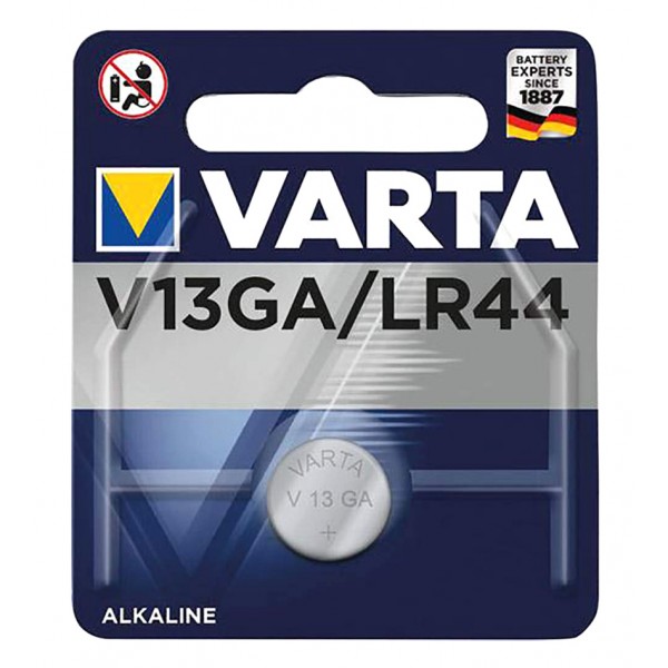 VARTA αλκαλική μπαταρία LR44, 1.5V, 1τμχ - Μπαταρίες Αλκαλικές