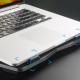 POWERTECH Βάση & ψύξη laptop PT-930, έως 15.6", 2x 125mm fan, LED, μαύρο