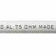 MABIKAL καλώδιο κεραίας 75Ohm, 1mm, 100m, λευκό
