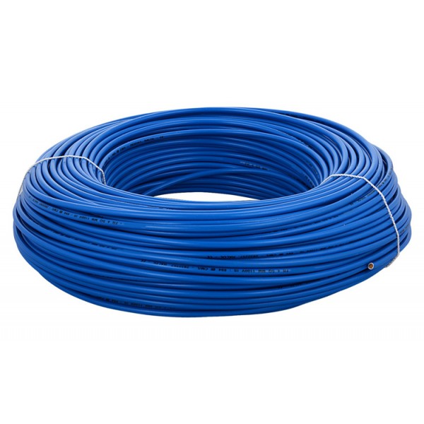 CABLEL καλώδιο H07V-U 4mm², 450/750V, 100m, μπλε - CABLEL