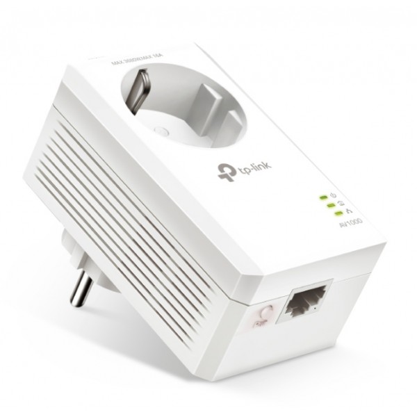 TP-LINK Powerline TL-PA7017P, Passthrough, AV1000 Gigabit, Ver. 4.0 - Δικτυακά