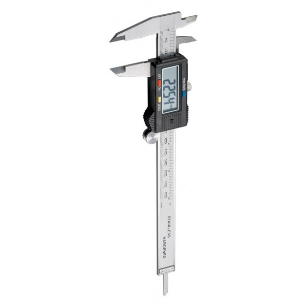 GOOBAY ψηφιακό παχύμετρο 77001, 150cm/6", ασημί - GOOBAY