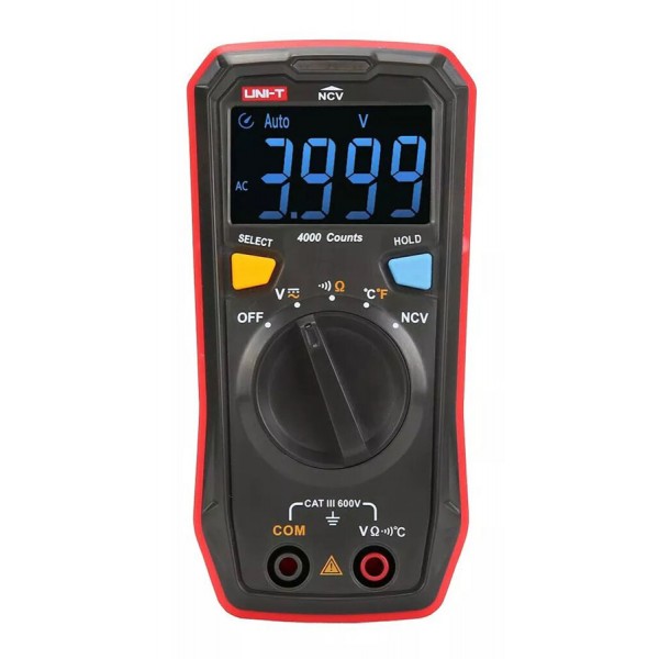 UNI-T ψηφιακό πολύμετρο τσέπης UT123T, NCV, DC/AC - UNI-T