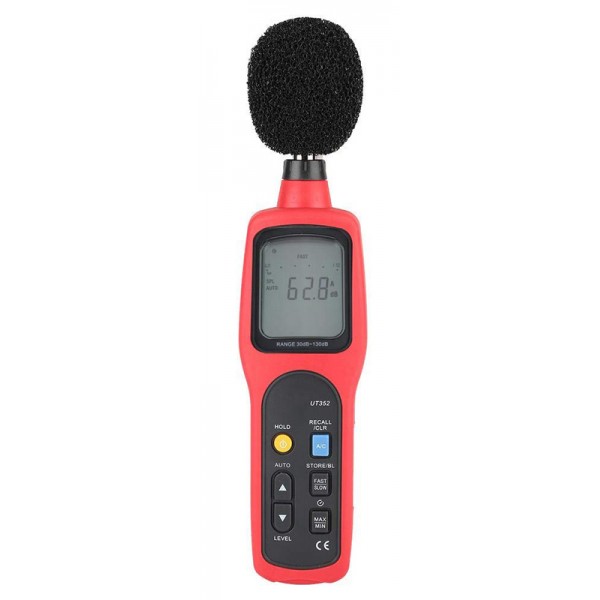 UNI-T ψηφιακό ντεσιμπελόμετρο UT352, 30-130dB - UNI-T