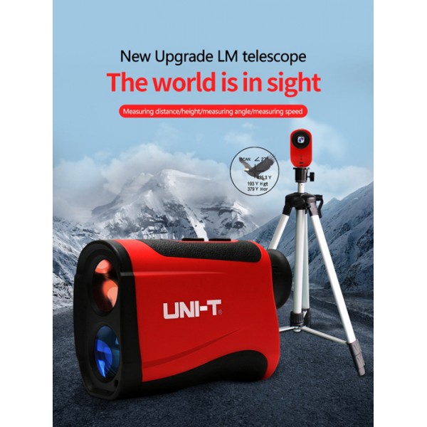 UNI-T laser μετρητής εύρους απόστασης LM1000, 7x οπτικό ζουμ - UNI-T