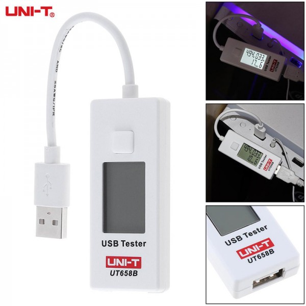 UNI-T USB συσκευή ελέγχου καλωδιώσεων UT658B, με οθόνη - UNI-T