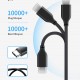 CABLETIME καλώδιο USB-C σε USB CMAMN, 3A, 5Gbps, 1m, μαύρο