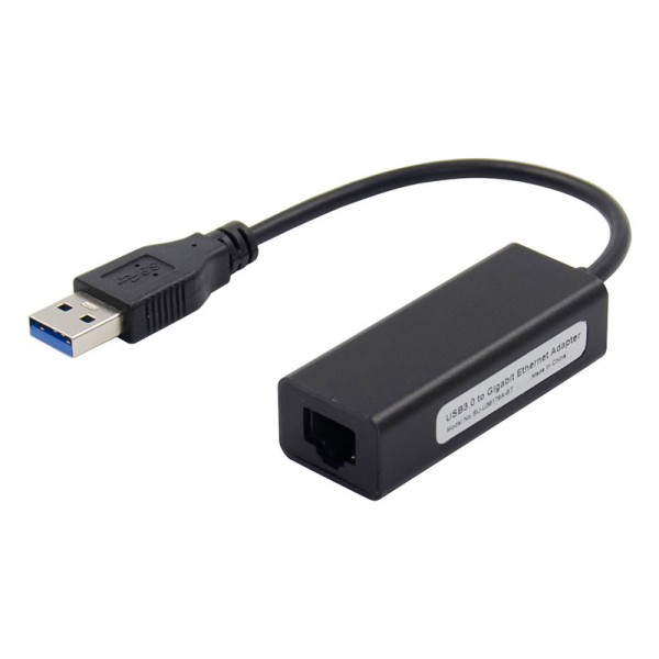 Αντάπτορας δικτύου ST735, USB, 1000Mbps Ethernet, μαύρος - Δικτυακά