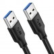 CABLETIME καλώδιο USB CT-AMAMN, 5 Gbps, 1m, μαύρο
