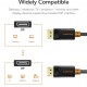 CABLETIME καλώδιο DisplayPort CT-01G, 4K/60Hz, 4.5m, μαύρο