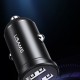 USAMS φορτιστής αυτοκινήτου C20, 2x USB, 2.4A, μαύρος