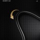 USAMS earphones με μικρόφωνο US-SJ482, USB-C, Φ10mm, 1.2m, πράσινα