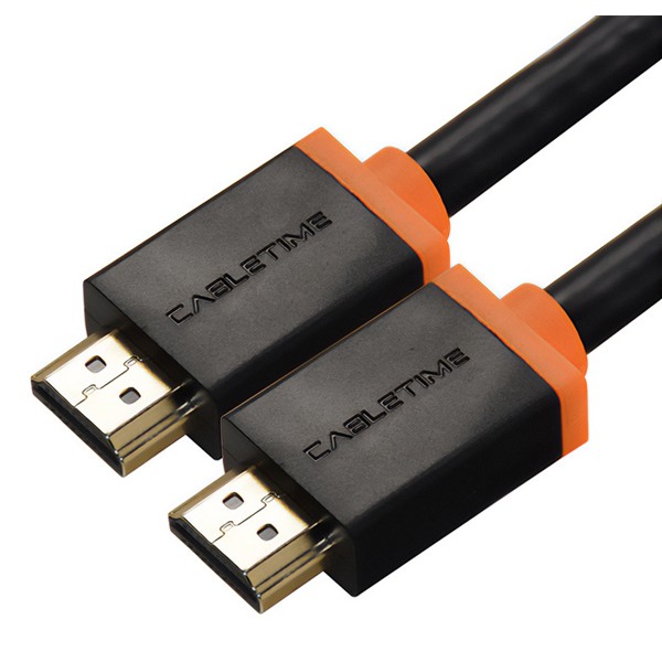 CABLETIME καλώδιο HDMI 2.0 CT-HE2GN, 4K/60Hz, 3m, μαύρο - Εικόνα