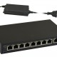 PULSAR PoE Ethernet Switch S108-90W, 10x ports 10/100Mb/s