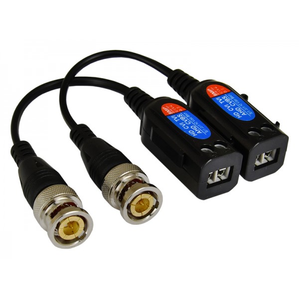PULSAR παθητικό video balun P-TR1HD για κάμερες HD-CVI/TVI/AHD/CVBS - BNC Connectors
