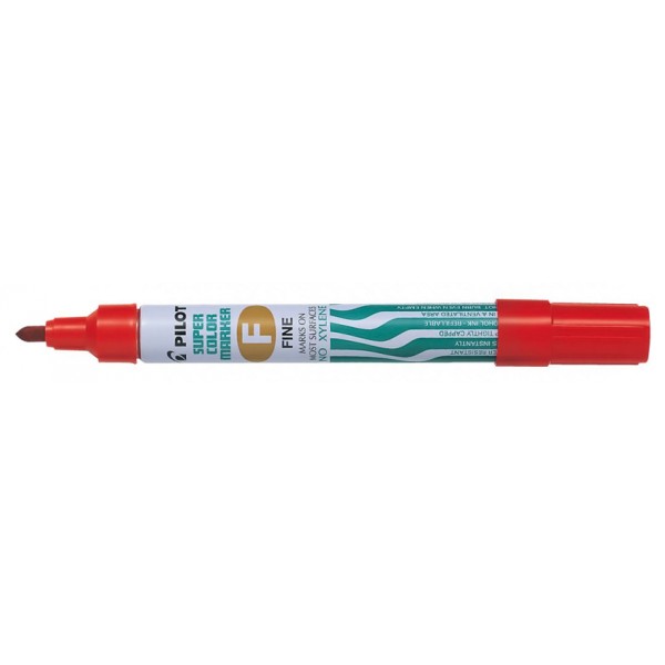 PILOT ανεξίτηλος μαρκαδόρος SCA-F, 1mm, κόκκινος - Αναλώσιμα - Είδη Γραφείου
