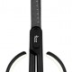FIZZ ψαλίδι FZ212003-W με χάρακα, μεταλλική λεπίδα, 17cm, μαύρο-λευκό