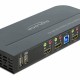 DELOCK HDMI KVM Switch 11481, 2 ports, USB 3.0, Audio, 4K/60Hz, μαύρο