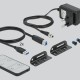 DELOCK HDMI KVM Switch 11481, 2 ports, USB 3.0, Audio, 4K/60Hz, μαύρο
