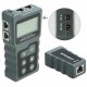 DELOCK tester καλωδίων με οθόνη 63110, RJ45, PoE, DC, γκρι