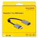 DELOCK αντάπτορας DisplayPort 1.4 σε HDMI 66436, 4K/60Hz, active, γκρι