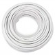 ACCORDIA ομοαξονικό καλώδιο τηλεόρασης 75OHM, 1mm, 100m, λευκό
