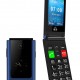 POWERTECH Κινητό Τηλέφωνο Sentry Dual II, 2 οθόνες, SOS Call, μπλε