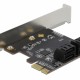DELOCK κάρτα επέκτασης PCIe σε 4x SATA 90010, 6Gb/s, Low Profile