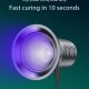 BEST Λάμπα φωτοπολυμερισμού LED UV BST-9146, 5V 10W, γκρι