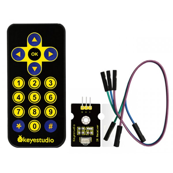 KEYESTUDIO IR receiver module kit KS0088, για Arduino - Ρομποτική