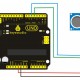 KEYESTUDIO HR-SR04 ultrasonic module KS0328, μπλε, 3τμχ