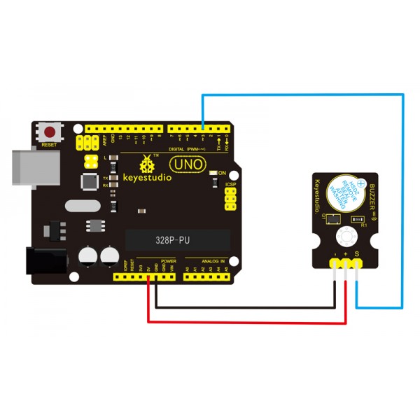 KEYESTUDIO active digital buzzer module KS0018 - Ρομποτική