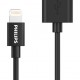 PHILIPS καλώδιο USB σε Lightning  DLC3104V-00, 2.4Α, 1.2m, μαύρο